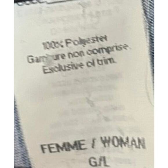 Louis Garneau Cycling Shirt Size Large Blue and White Striped and Navy Floral - Picture 6 of 6